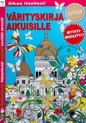 Värityskirja aikuisille (nro 3)